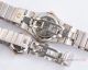Swiss Quality Clone Omega Double Eagle Couple Watches - Silver Dial Diamond Bezel 38mm and 27mm (6)_th.jpg